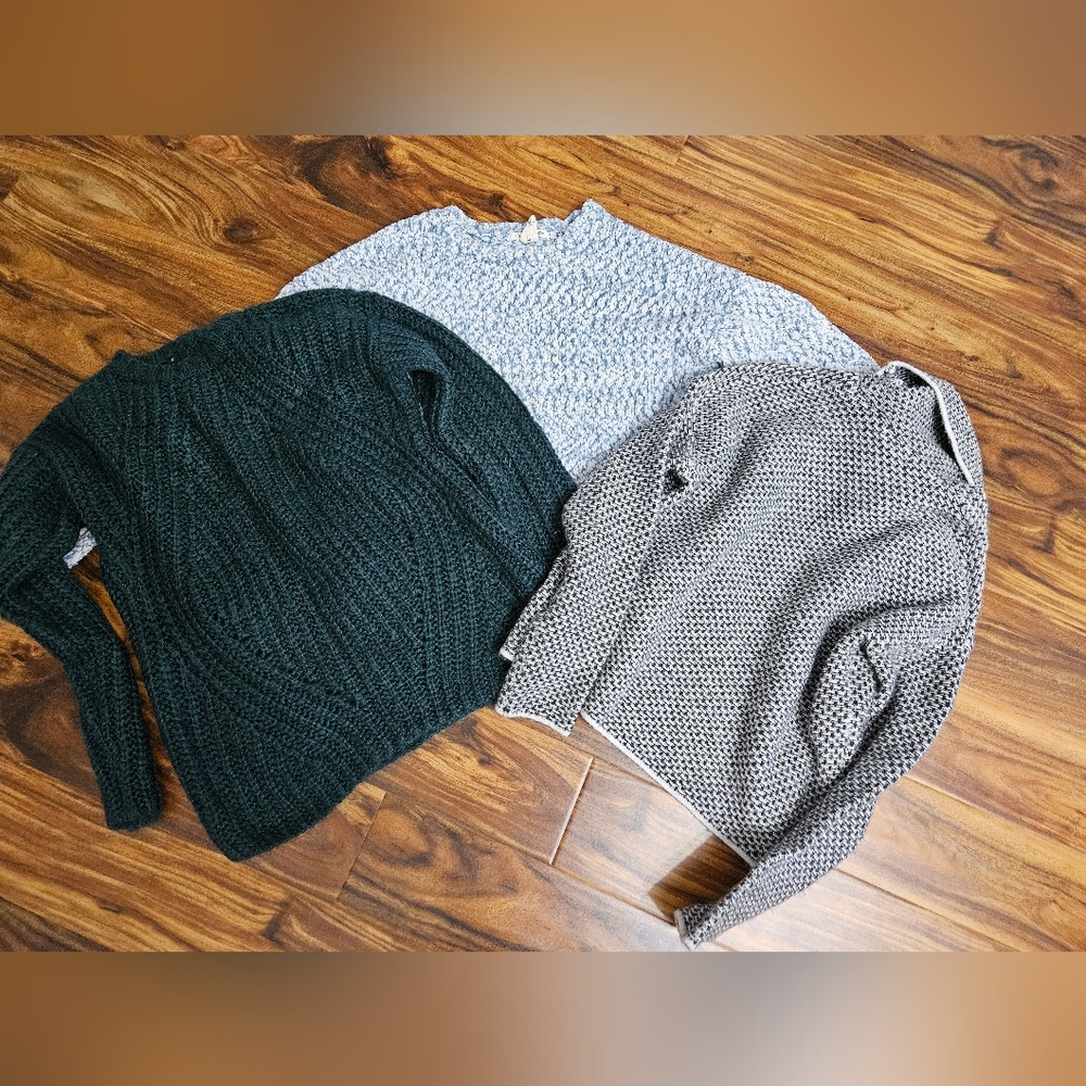 3 sweater lot from xs to medium